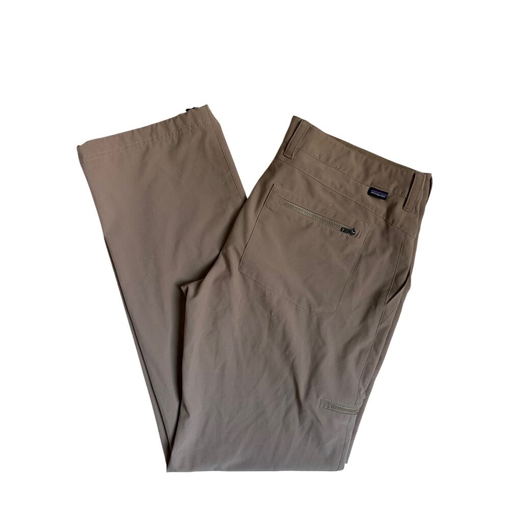 Patagonia Women's Happy Hike Pants (Mojave Khaki) - 10